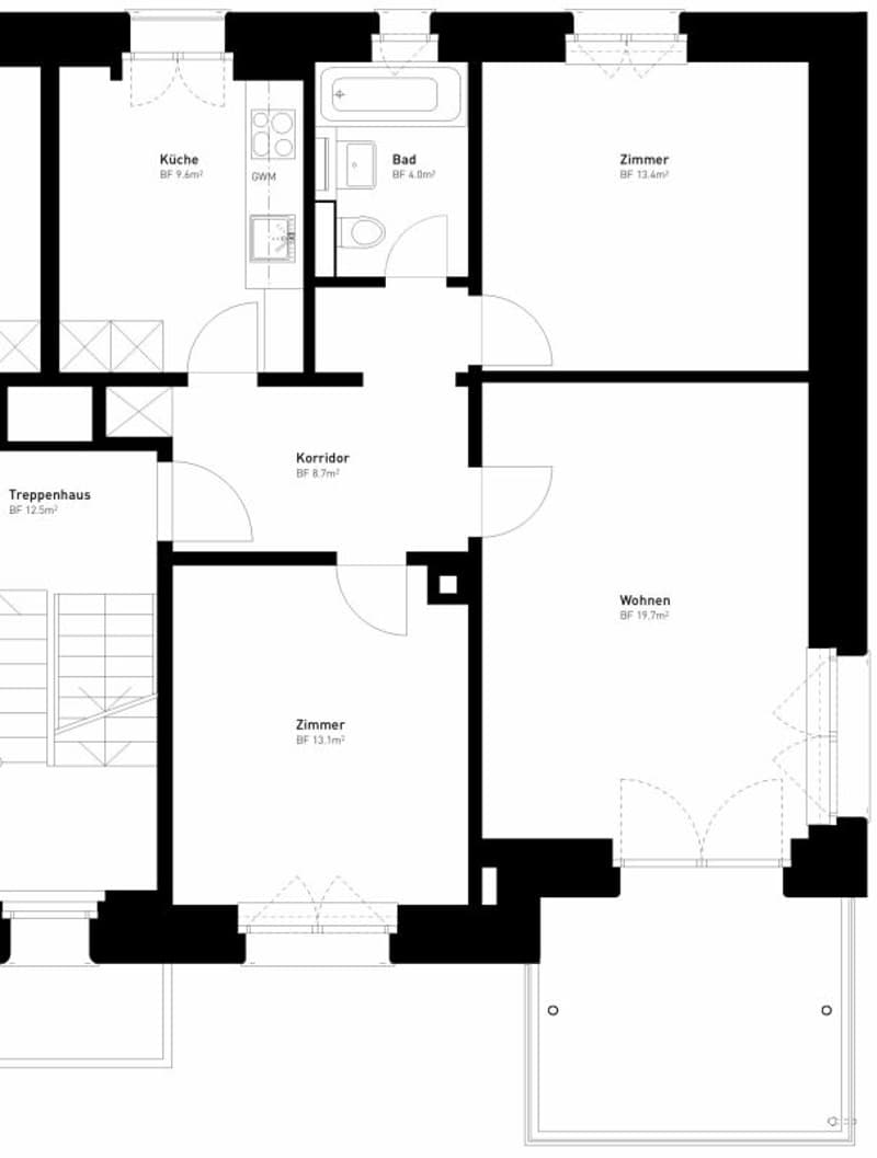 Moderne 3-Zimmerwohnung an guter Lage (10)