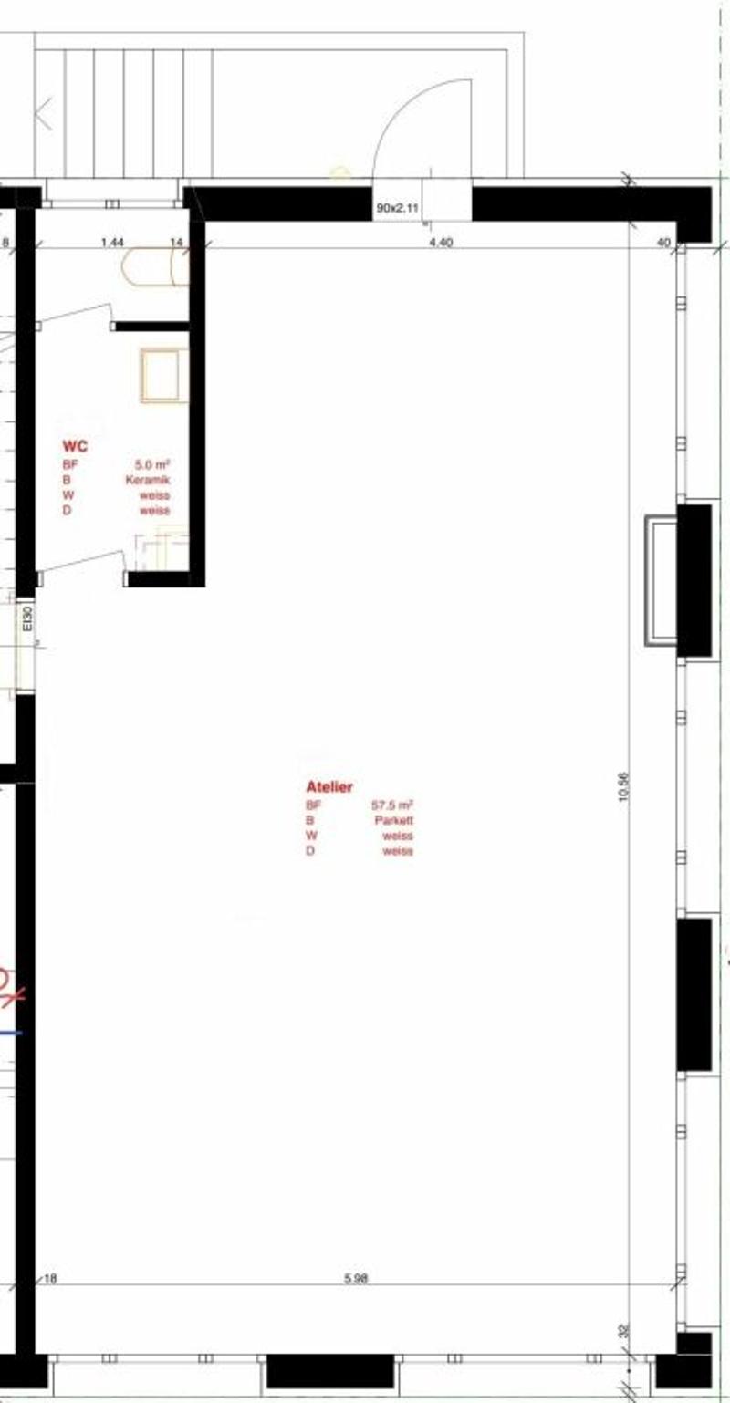 Neuwertiges Atelier/Gewerbeobjekt in sanierter Liegenschaft (5)