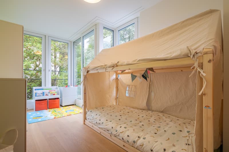 Penthouse apartment with lake view, living in the heart of Zürich-Enge (8)