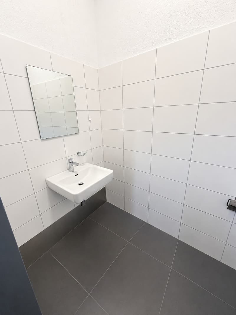 Toilette im Mietobjekt