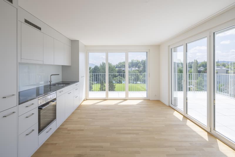 Appartements de 1,5 pièces à Zurich-Seebach, vivre pour la génération 50+ (1)