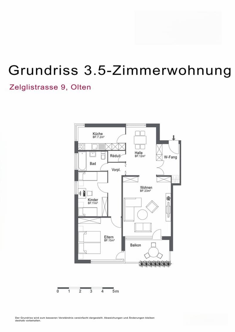 Grundrissplan