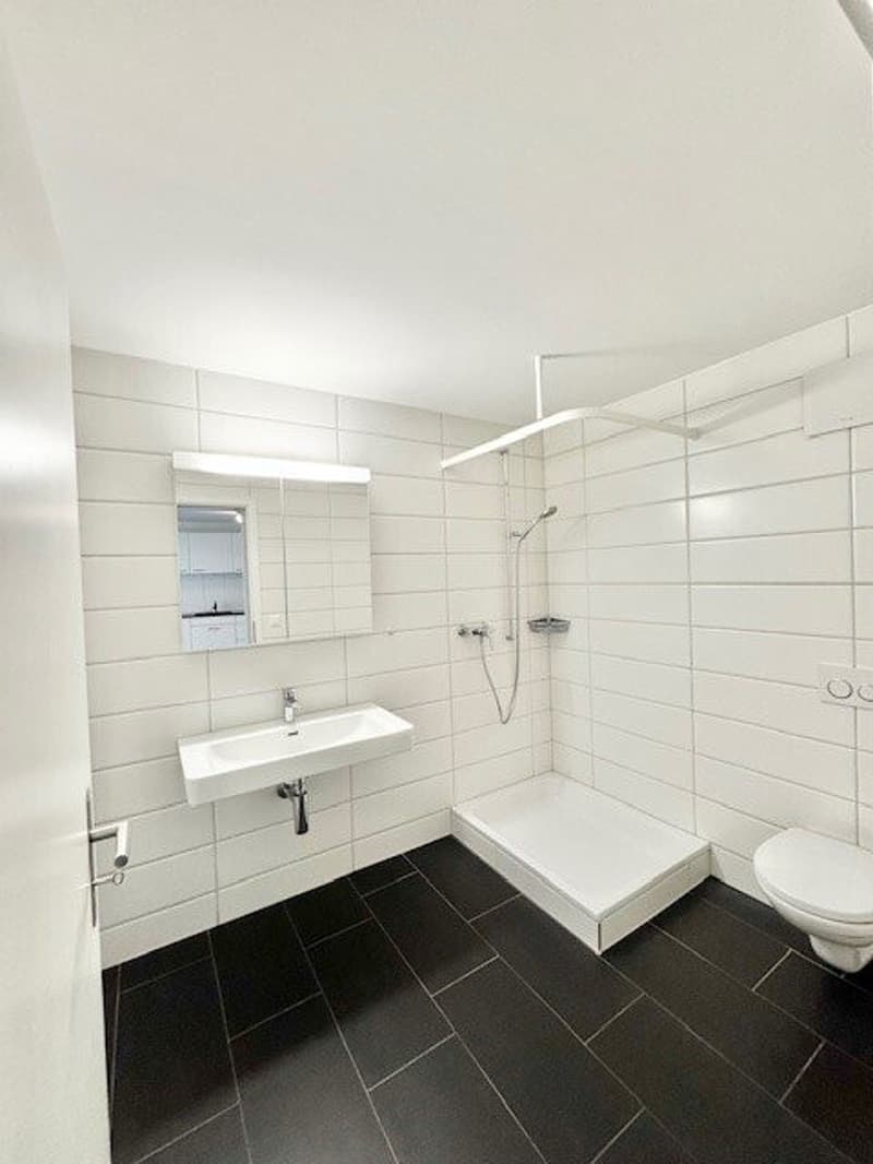 Dusche und WC