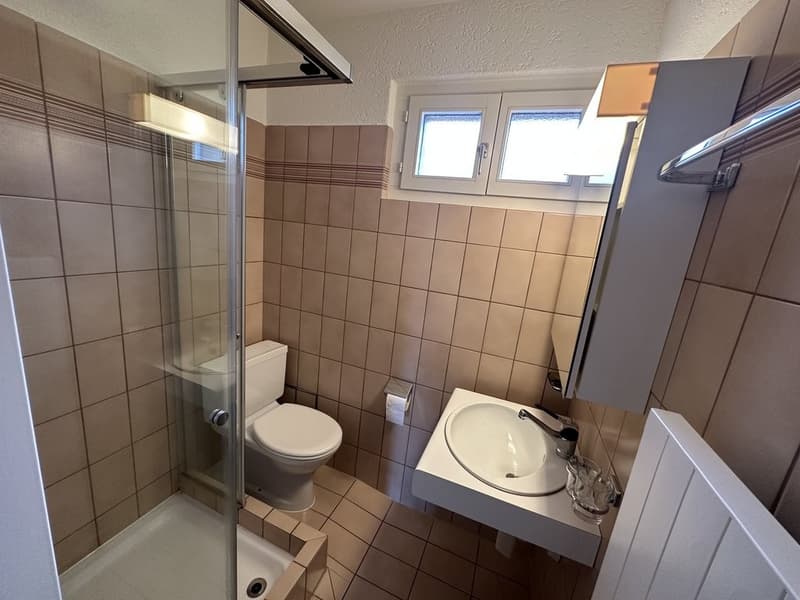 WC mit Dusche