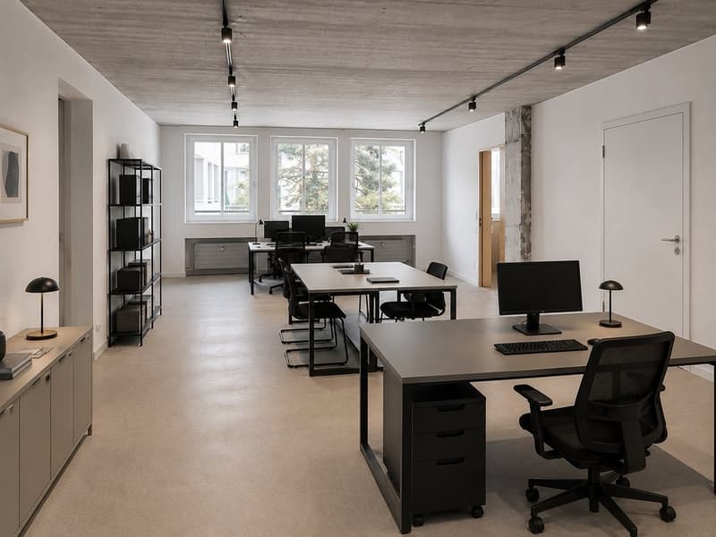 Visualisierung Büro