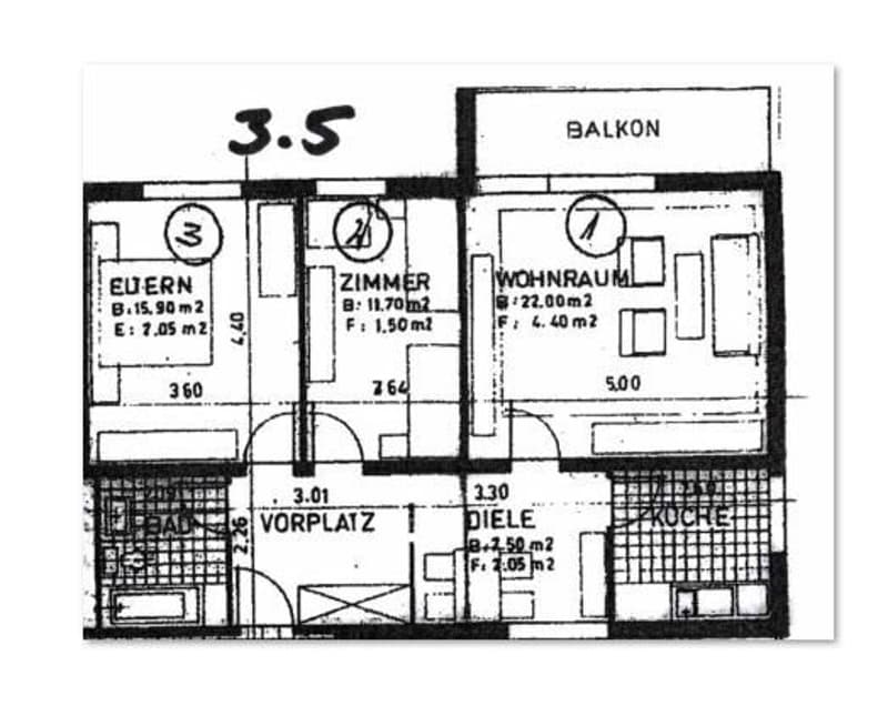 Grundrissplan