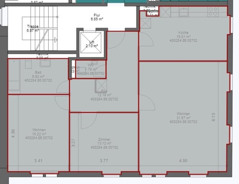 Grundrissplan