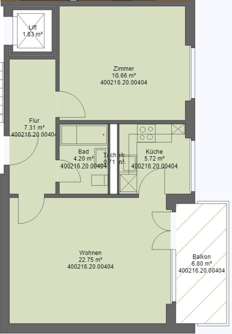 Grundrissplan