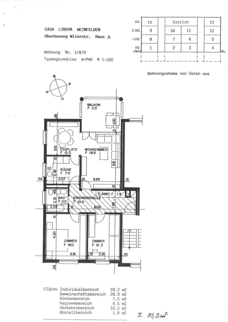 Grundrissplan