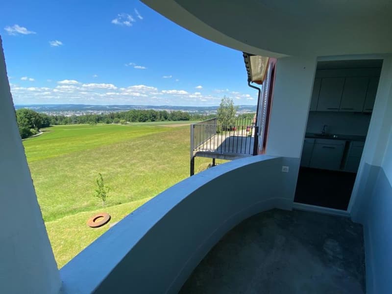 Appartement 4 pièces avec balcon dans un bel emplacement avec vue, près du zoo de Zurich (15)