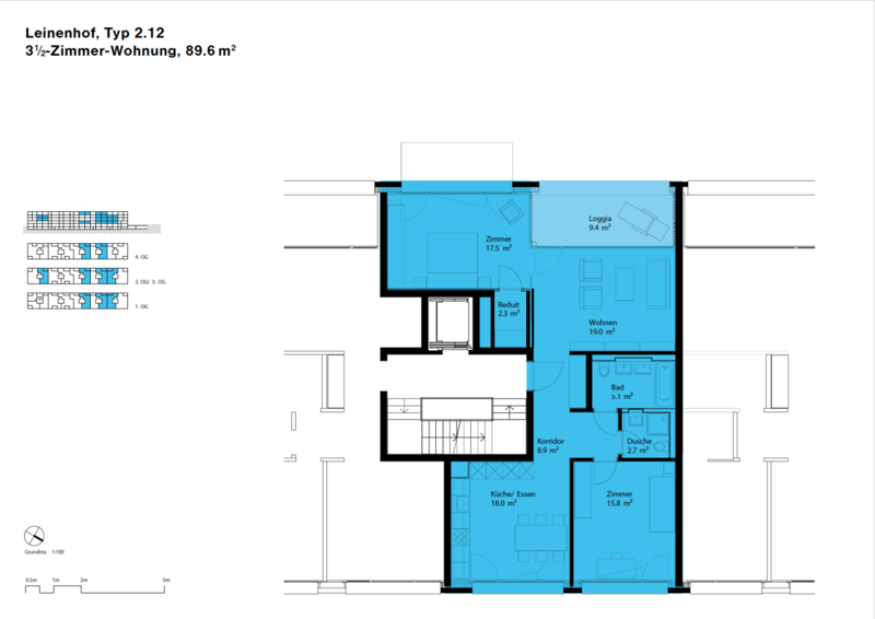 Moderne 3.5 Zimmer-Wohnung an top Lage (9)