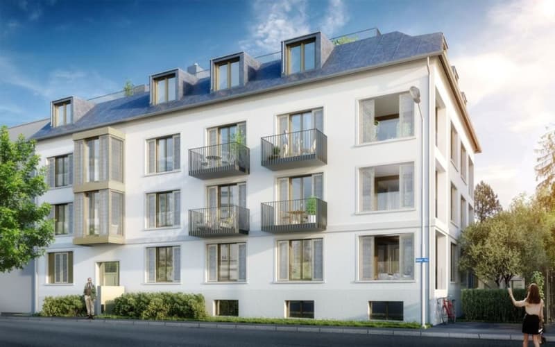 Modernes Wohnen im Zürcher Seefeld mit privater Dachterrasse (1)
