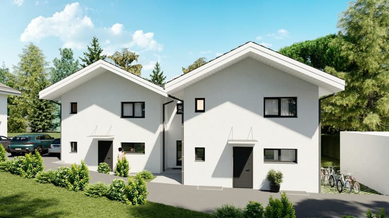 Nouveau projet de villas sis au Mont/Lausanne (4)
