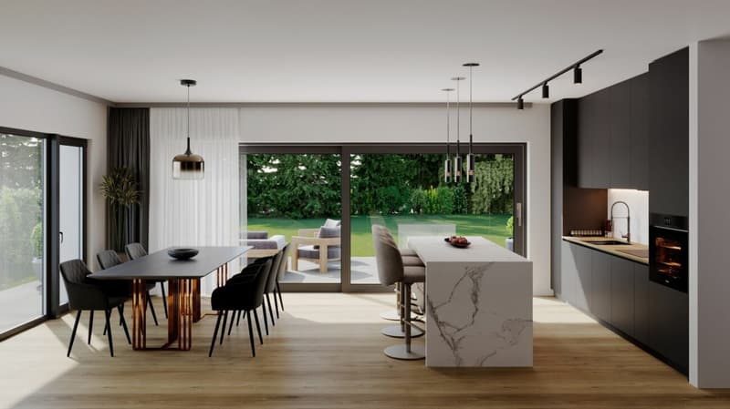 Nouveau projet de villas sis au Mont/Lausanne (6)