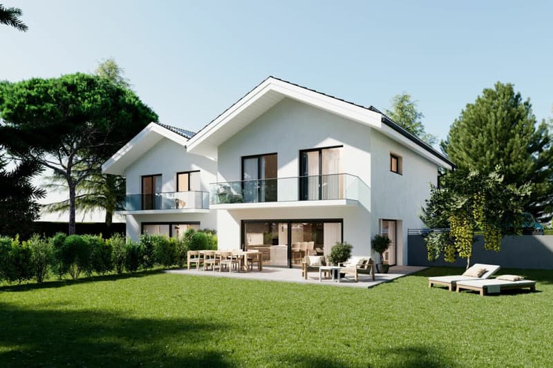 Nouveau projet de villas sis au Mont/Lausanne (3)