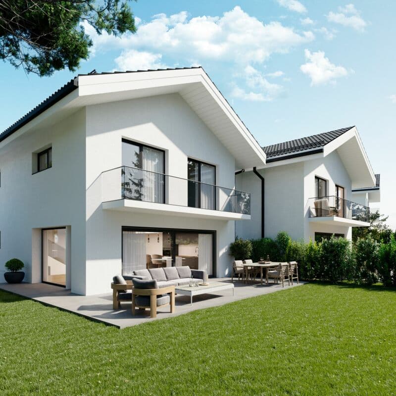 Nouveau projet de villas sis au Mont/Lausanne (2)
