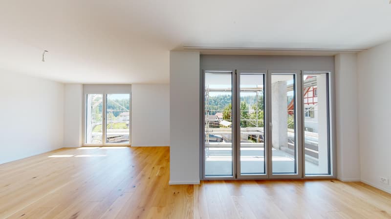 Neuwertige 3.5 Zimmerwohnung, im Erdgeschoss inkl. Fitnessraum und Dachterrasse (2)