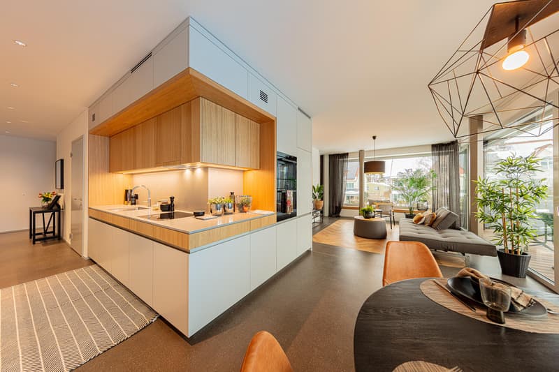 Compact and stylish 3.5 room apartment on the 1st floor (1)