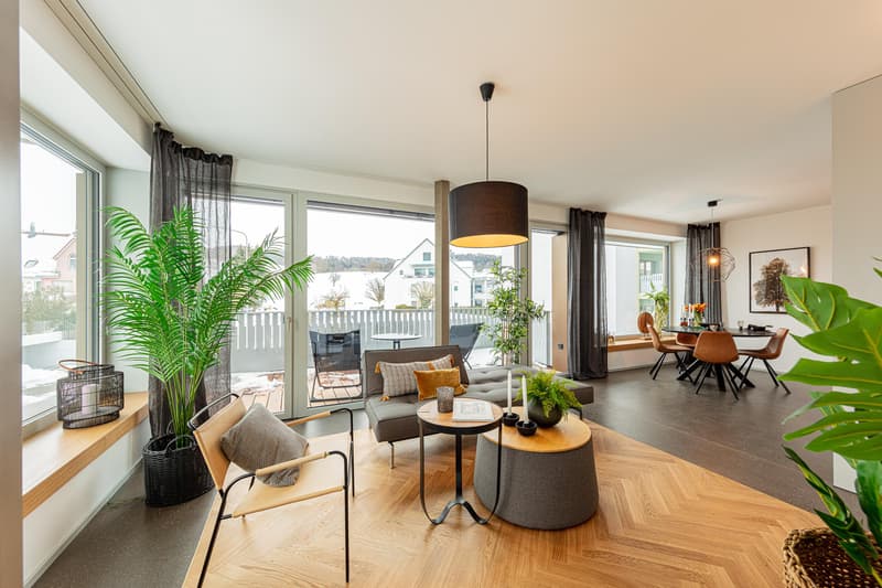 Compact and stylish 3.5 room apartment on the 1st floor (8)