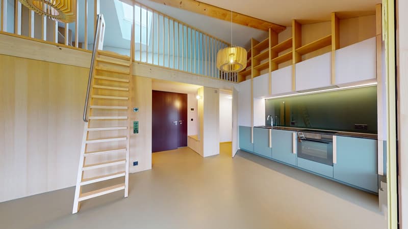Unique living in "Kibako" Kloten - 1.5 Studio (2)