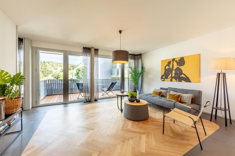 Kompakte und stilvolle 2.5 Zimmerwohnung im 1. OG (1)