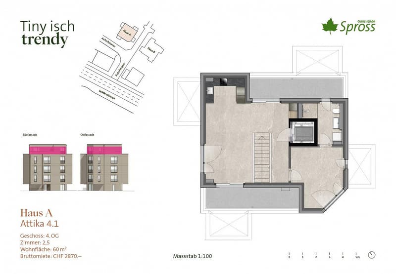 New Building Saatlenstrasse Zurich – Your New 2.5 Room Apartment (7)