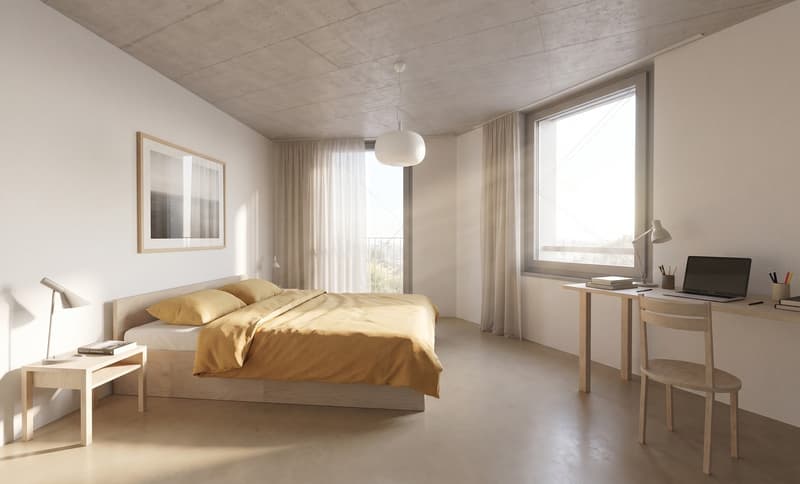 Schlafzimmer Küche (Musterbild)