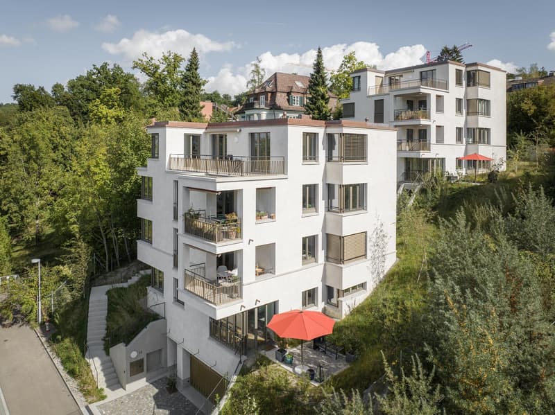 Wohnen im Grünen Moderne 3.5-Zimmerwohnung in Zürich-Witikon (1)
