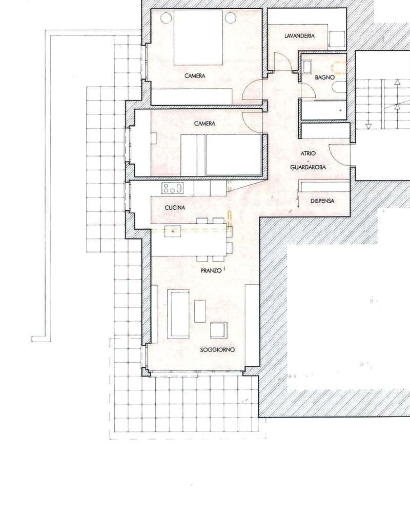 3.5 LOC. completamente RINNOVATO con GIARDINO (13)