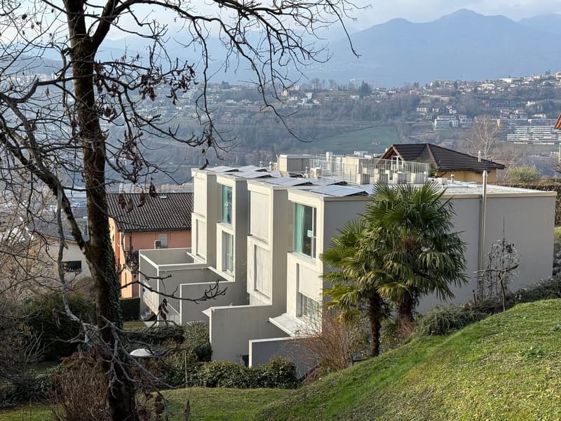 Casa a schiera immersa nel verde con giardino (1)