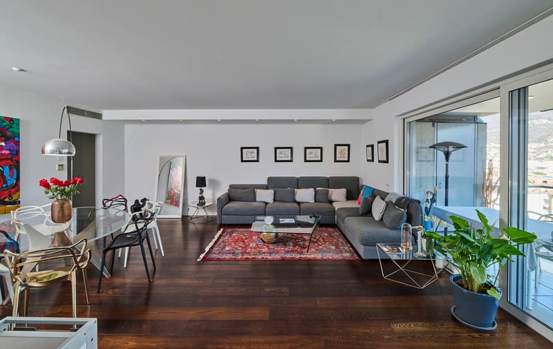 Prestigioso 4,5 locali vista lago a due passi dal centro di Lugano (4)