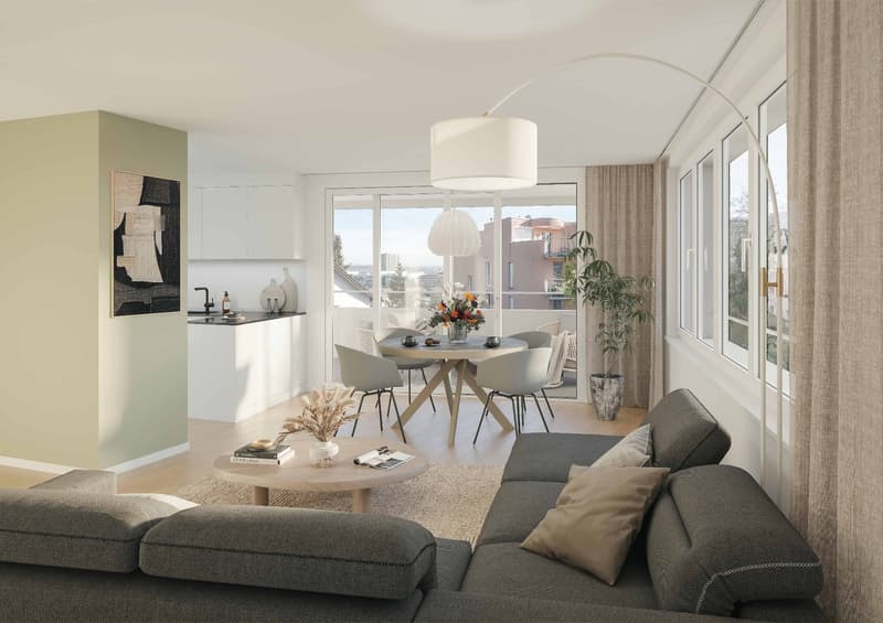 Modern 2.5-room apartments in the new GREEN HILLS project - available from December 2026 (3)