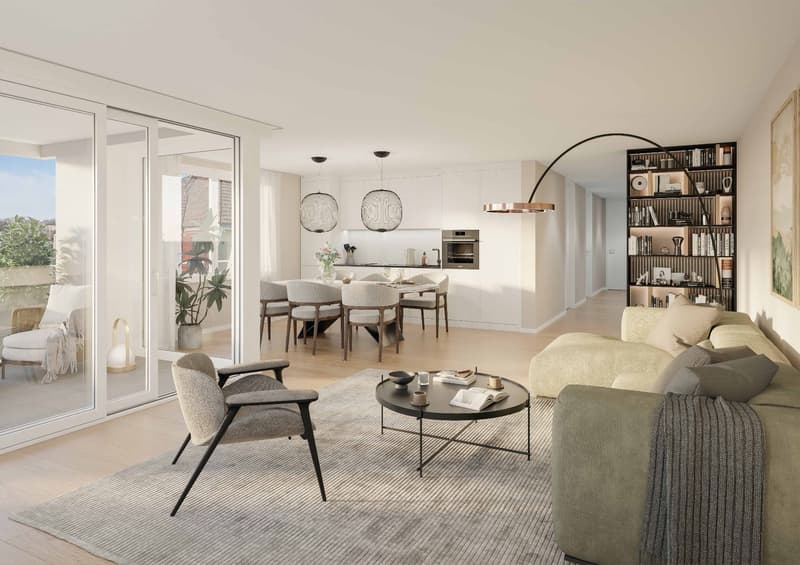 Modern 4.5-room apartments in the new GREEN HILLS construction project - available from December 2026 (2)