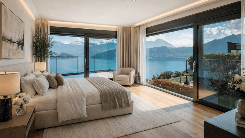 Exklusive Villa zur Miete in Weggis mit atemberaubendem Seeblick (10)