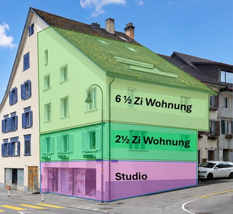 Lucrative corner multi-family house in central location (2)