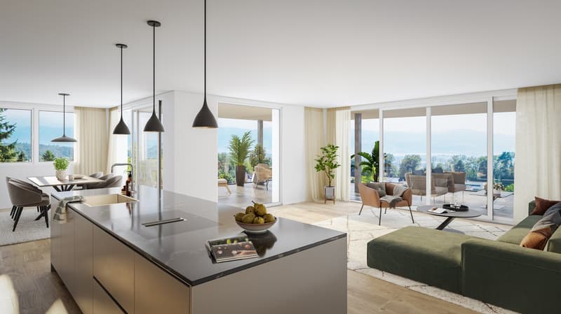 First-class new construction project in Oberdürnten: High-quality 4.5-room apartments (4)