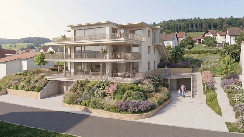 Letzte luxuriöse 4,5-Zimmer-Gartenwohnung (1)