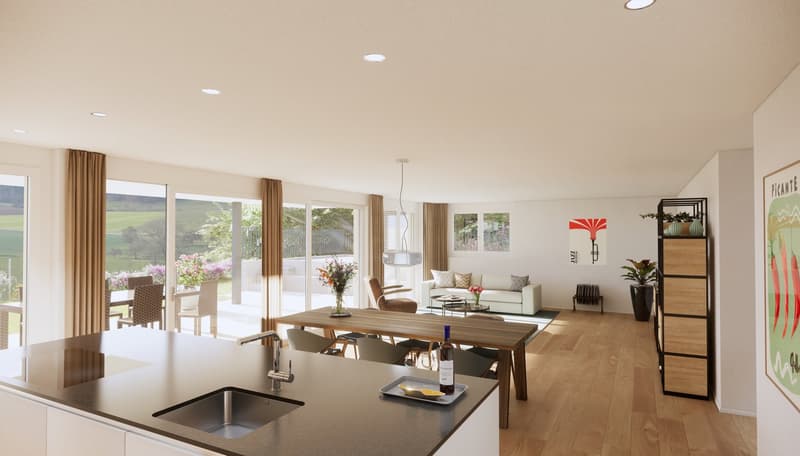 Letzte luxuriöse 4,5-Zimmer-Gartenwohnung (6)