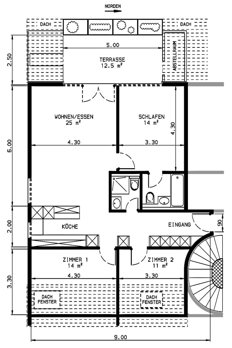 Helle 4,5-Zimmer-Wohnung mit viel Zusatz (12)