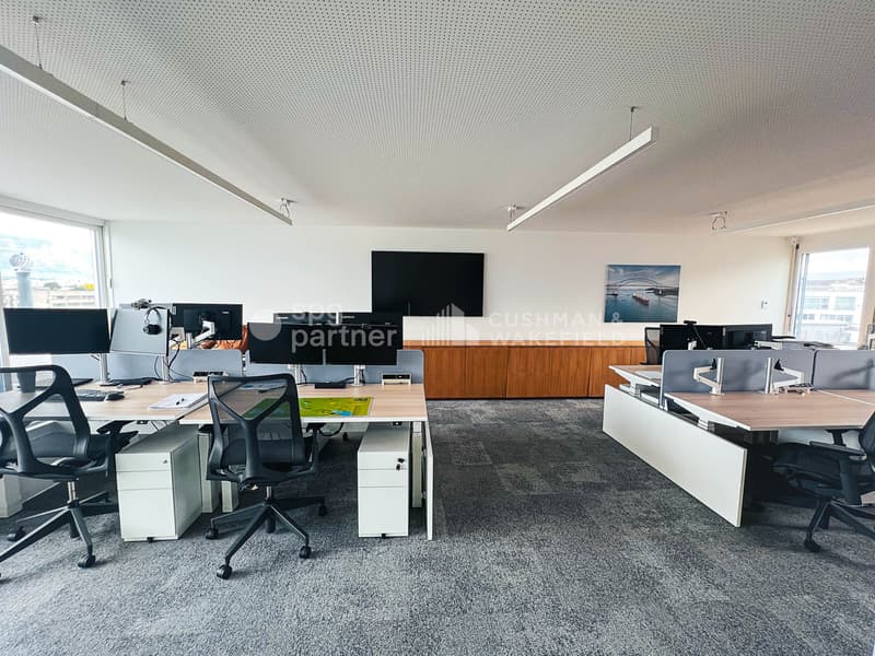 Bureaux lumineux de 190 m² avec terrasse et vue sur le lac, Lausanne 82 (2)