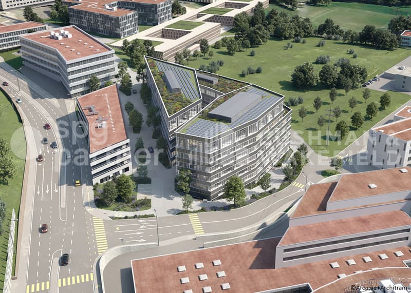 Campus BIOPÔLE Büros & Laboratorien modernes MINERGIE-P im Zentrum der Innovation (5)