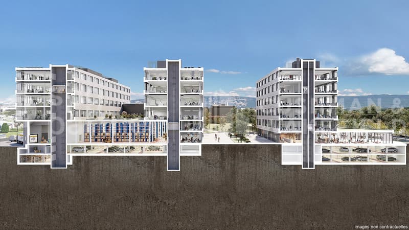 Rubix - Locaux modulables artisanaux, bureaux et logistique - dès 500 m² à Meyrin Satigny (7)