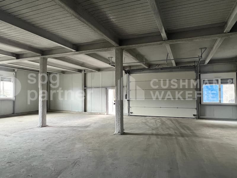 Studio/warehouse on the ground floor of 300 m² in the industrial zone of Satigny (5)