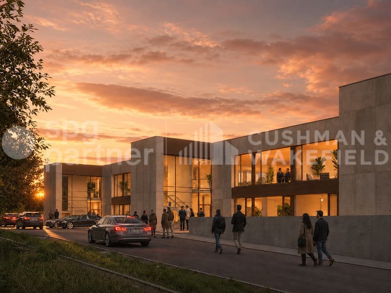 Bureaux neufs de 350 m² proche de Genève - Genthod (12)