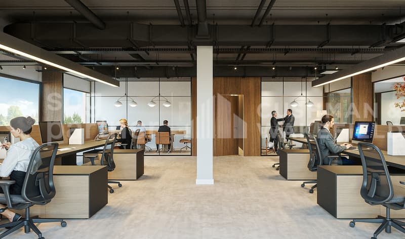 Bureaux à louer de 1?200 m² avec grand terrasse et proche de Genève - Genthod (8)