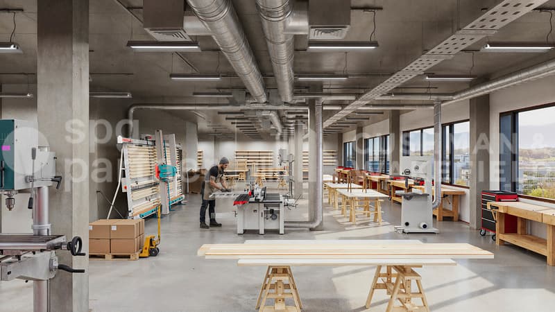 New artisanal and industrial premises in full property ownership in Meyrin - ORIX (8)