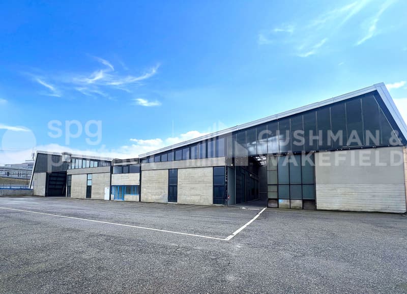 Werkstatt und Lager von 1'470 m² mit Außenhof in Petit-Lancy (1)