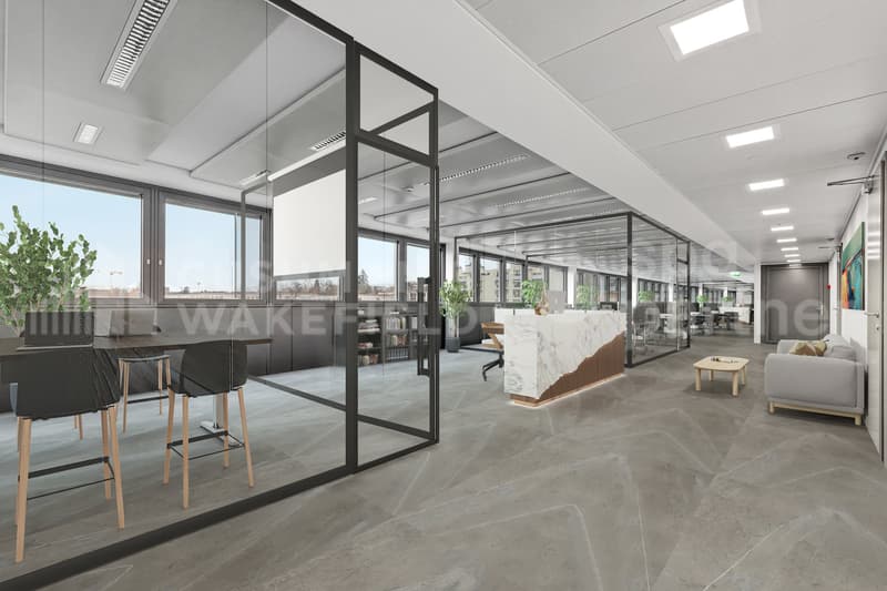 Uffici di alta qualità di 288 m² con vista lago nel quartiere delle Nazioni - Nation Business Center (3)