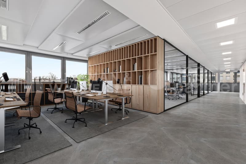 Superficie amministrativa di 540 m² con vista spettacolare sul Lago di Ginevra - Nation Business Center (1)