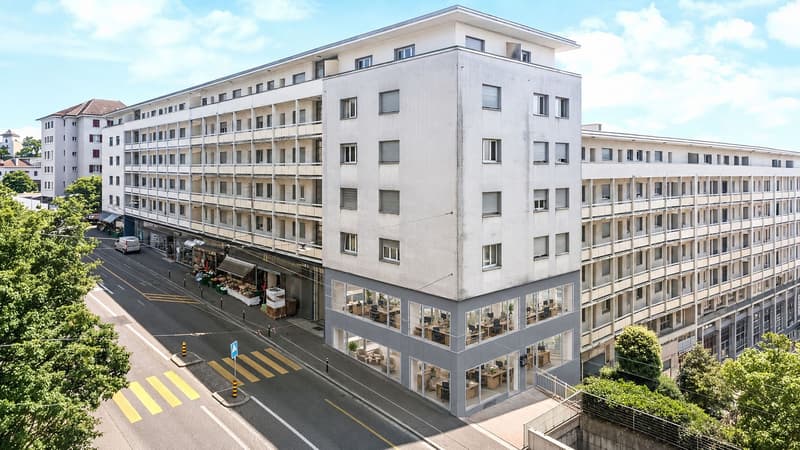 Arcade commerciale lumineuse de 235 m² sur deux niveaux - Morges 163 (1)